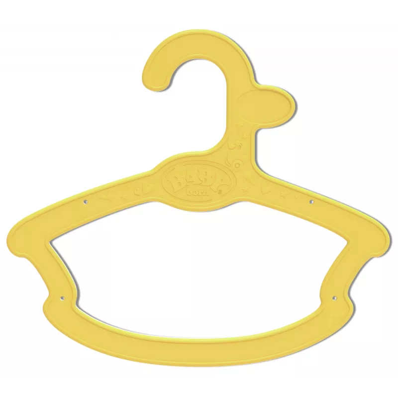BABY born cabides, pack de 5 cabides para roupa de boneca 43cm