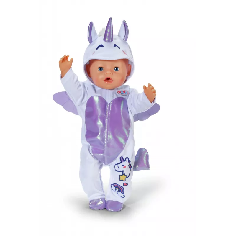 BABY born babygrow de unicórnio para boneca de 43 cm