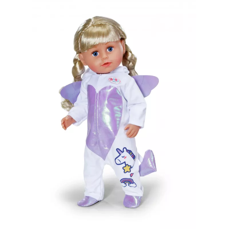 BABY born babygrow de unicórnio para boneca de 43 cm