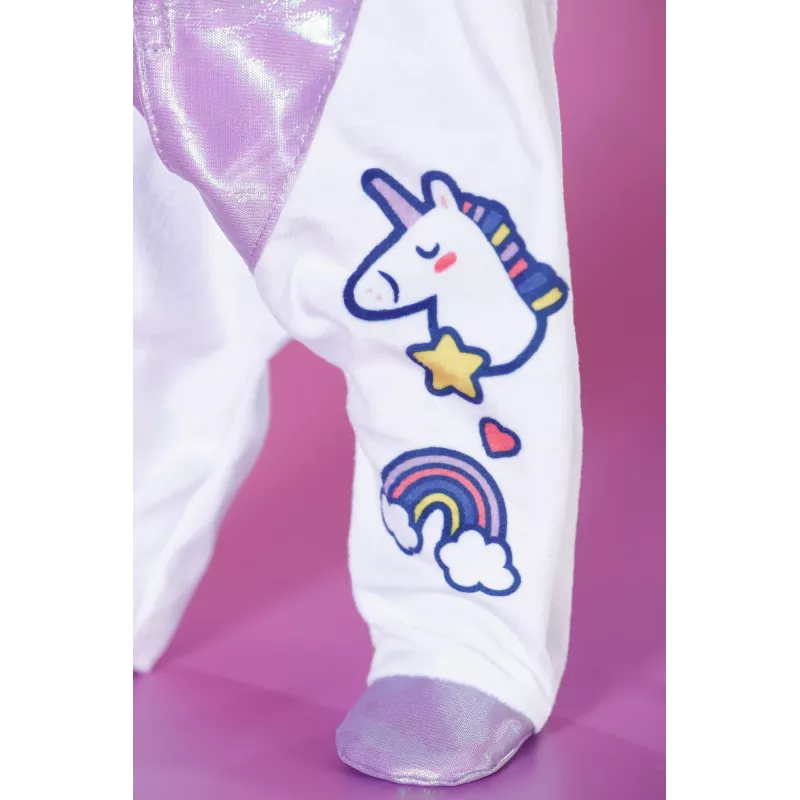 BABY born babygrow de unicórnio para boneca de 43 cm