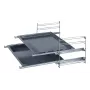 Acessório/peça para forno Bosch HEZ438201 calha de extração de forno alumínio
