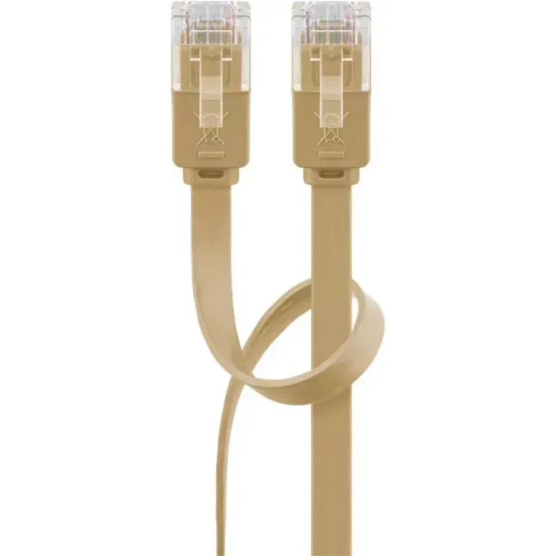 Cabo de rede Goobay 95883 RJ-45 Cat6 15 m castanho-claro