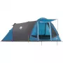 Tenda de cúpula COLEMAN Waterfall 5 (modelo 2025) com extensão de túnel, azul/cinzento
