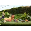 Brinquedo de dinossauro Jurassic World Rebirth Wild Roar Maiasaura, mordida de ataque controlada pela cauda e som
