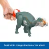 Brinquedo de dinossauro Jurassic World Rebirth Wild Roar Maiasaura, mordida de ataque controlada pela cauda e som
