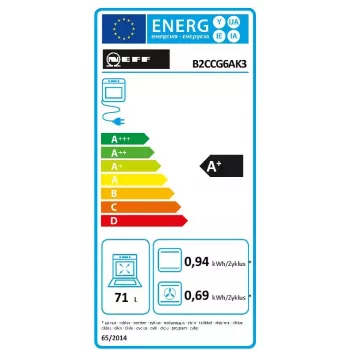 Placa vitrocerâmica e forno elétrico conjunto NEFF B2CCG6AK3 + T18SDH9L0 — placa vitrocerâmica com 4 zonas de cozedura, forno elétrico de 71 L, CircoTherm®