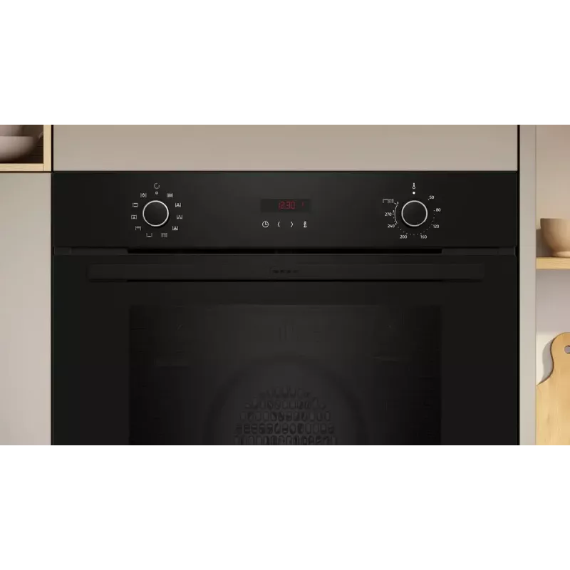 Placa vitrocerâmica e forno elétrico conjunto NEFF B2CCG6AK3 + T18SDH9L0 — placa vitrocerâmica com 4 zonas de cozedura, forno elétrico de 71 L, CircoTherm®