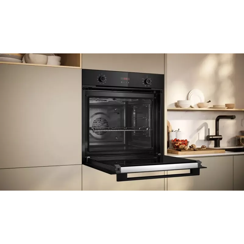 Placa vitrocerâmica e forno elétrico conjunto NEFF B2CCG6AK3 + T18SDH9L0 — placa vitrocerâmica com 4 zonas de cozedura, forno elétrico de 71 L, CircoTherm®