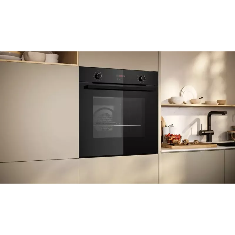 Placa vitrocerâmica e forno elétrico conjunto NEFF B2CCG6AK3 + T18SDH9L0 — placa vitrocerâmica com 4 zonas de cozedura, forno elétrico de 71 L, CircoTherm®