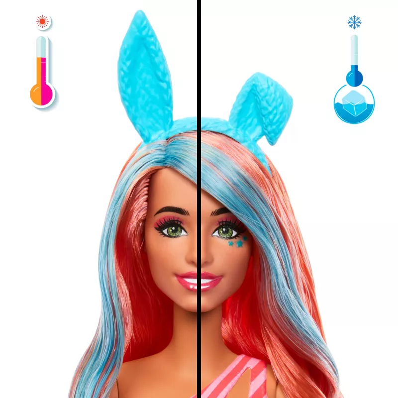 Mattel Barbie Pop! Reveal série Shakes boneca Gatinho, JCN87