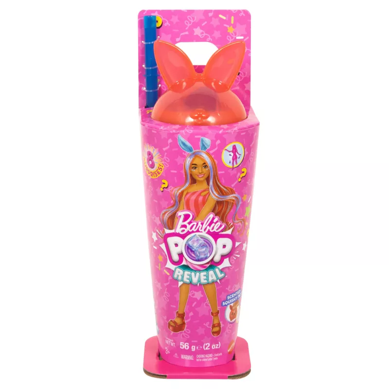 Mattel Barbie Pop! Reveal série Shakes boneca Gatinho, JCN87