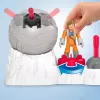 Fisher-Price Imaginext STAR WARS Canhão da base rebelde brinquedo com chave de personagem Luke Skywalker em metal fundido, 5 peças