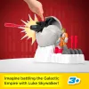 Fisher-Price Imaginext STAR WARS Canhão da base rebelde brinquedo com chave de personagem Luke Skywalker em metal fundido, 5 peças
