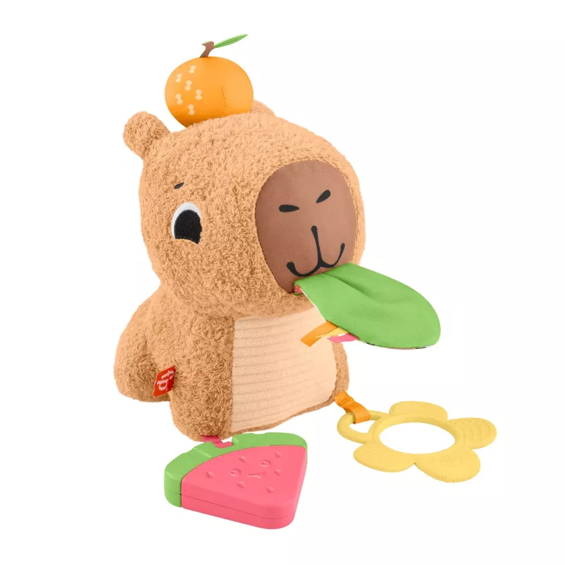 Porquinho-de-água de brincar Fisher-Price Snuggly Snacky Capy 0,5 anos