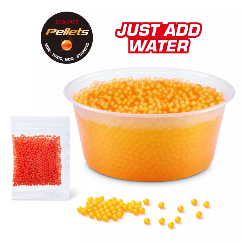 Zuru XSHOT Hyper Gel HPG-700 lançador de bolas de gel, 3500 bolas de gel