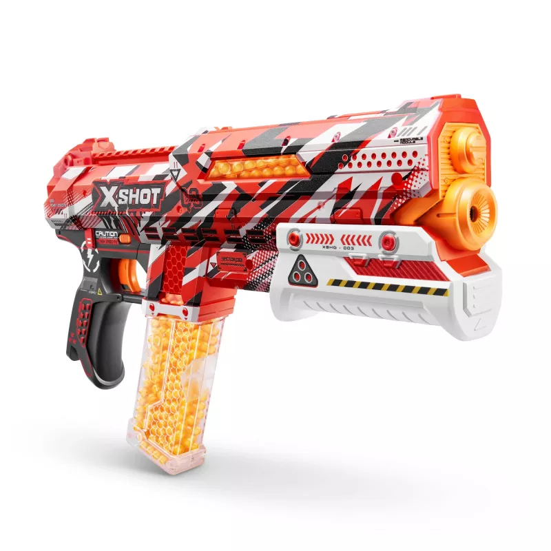 Zuru XSHOT Hyper Gel Clutch lançador de bolas de gel, 1500 bolas de gel