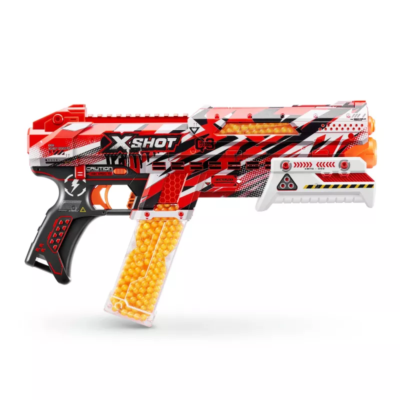 Zuru XSHOT Hyper Gel Clutch lançador de bolas de gel, 1500 bolas de gel