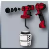 Pistola de pulverização Einhell TC-SY 600 S 0,8 L