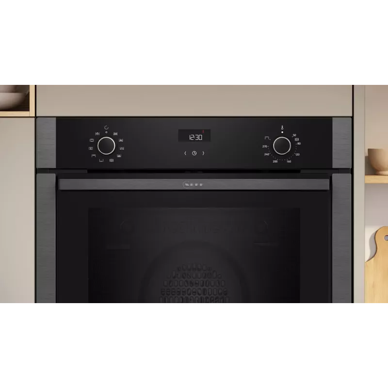 Forno elétrico Neff N 50 B3ACE2AG3 71 L cinzento grafite de encastrar