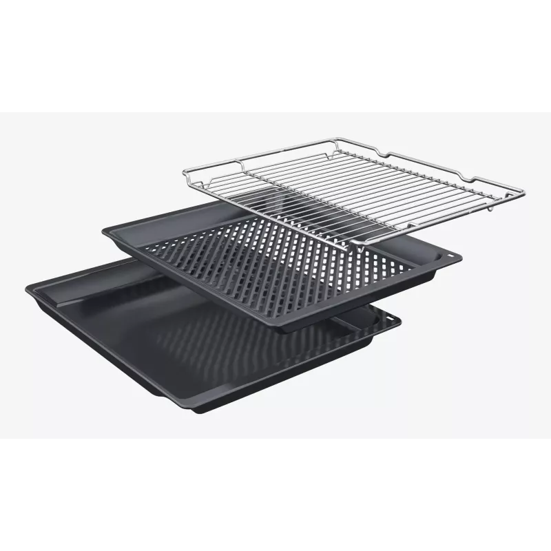 Forno de encastrar NEFF N 50 B6ACJ7AG3 — 71 L, 3600 W, controlo tátil, grafite/preto