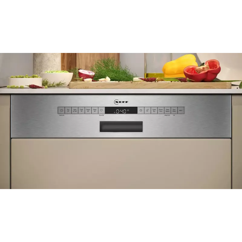 NEFF S145EAS16E, semi-integrada, 13 conjuntos de louça, energia A, 42 dB, Home Connect