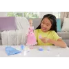Disney Princess histórias 2 em 1 boneca de moda Cinderella com 2 partes de cima encaixáveis, 2 saias e 9 acessórios