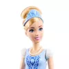Disney Princess histórias 2 em 1 boneca de moda Cinderella com 2 partes de cima encaixáveis, 2 saias e 9 acessórios
