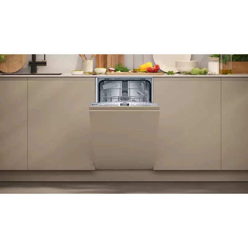 Máquina de lavar louça NEFF S853HKX20E totalmente integrável Slimline 10 conjuntos de louça, Home Connect, 46 dB