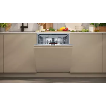 Máquina de lavar loiça totalmente integrada NEFF N 50 S255EVX04E — 14 conjuntos de louça, 60 cm, 44 dB, 9 L/ciclo, Home Connect