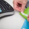 DYMO LabelManager ® ™ 210D - QWZ, QWERTZ, D1, transferência térmica, 180 x 180 DPI, 12 mm/s, preto, prateado