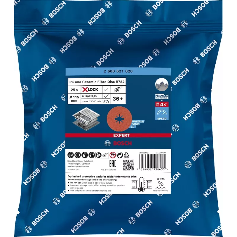 Bosch 2 608 621 825 acessório para rebarbadora disco de desbaste
