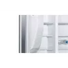 Bosch Serie 6 KAG93AIEP frigorífico Side-by-Side, de instalação livre, 560 l (369 l + 191 l), dispensador de gelo e água, E, aço inoxidável