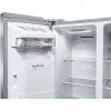 Bosch Serie 6 KAG93AIEP frigorífico Side-by-Side, de instalação livre, 560 l (369 l + 191 l), dispensador de gelo e água, E, aço inoxidável