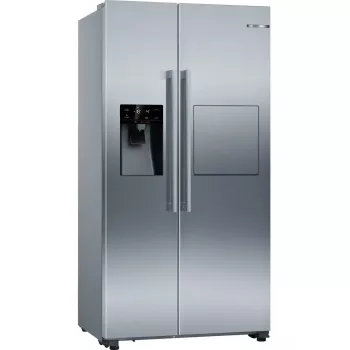 Frigorífico side-by-side Bosch Serie 6 KAG93AIEP de instalação livre 560 L aço inoxidável