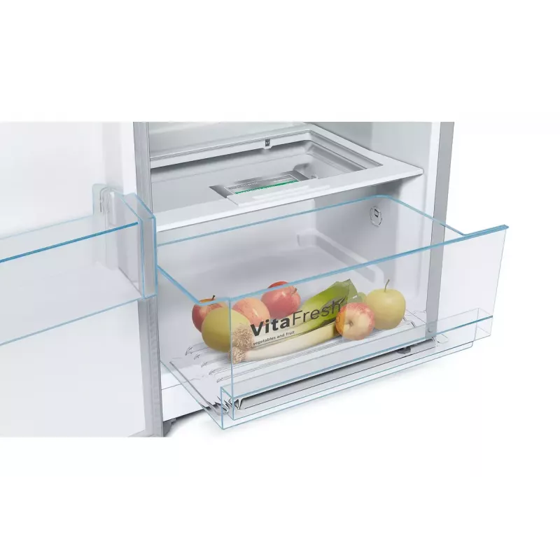 Frigorífico Bosch Serie 4 KSV36VLDP de instalação livre 346 L aço inoxidável