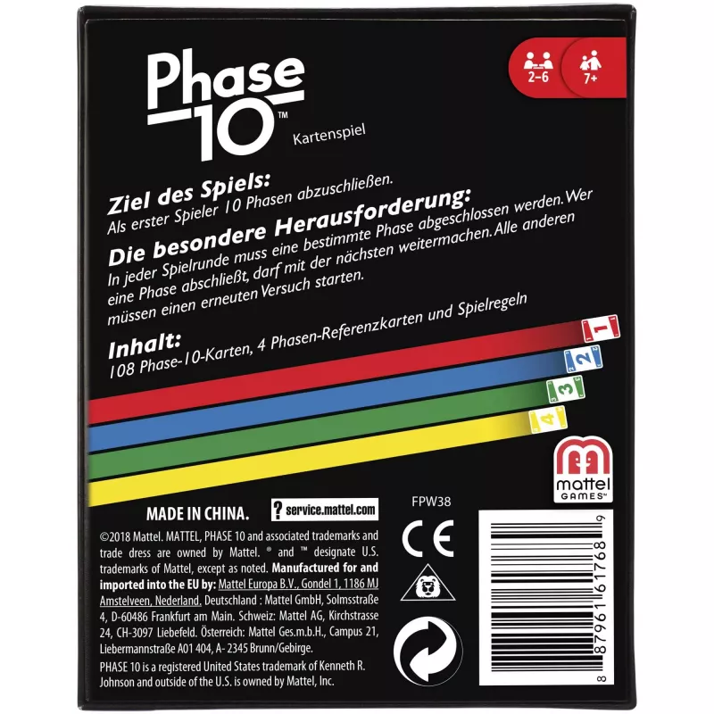 Jogo Phase 10