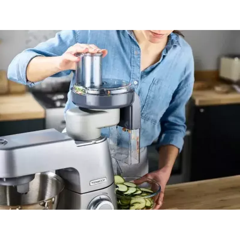 Robot de cozinha Kenwood KVL4140S — 1200 W, taça de aço inoxidável de 6,7 L, prateado