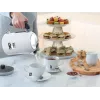 Chaleira elétrica Kenwood ZJX650WH 1 L 2200 W prateado, branco