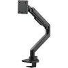 Suporte para monitor SILVERSTONE SST-ARM14B para monitores de 17–49 polegadas, preto, suporte ajustável para um ecrã