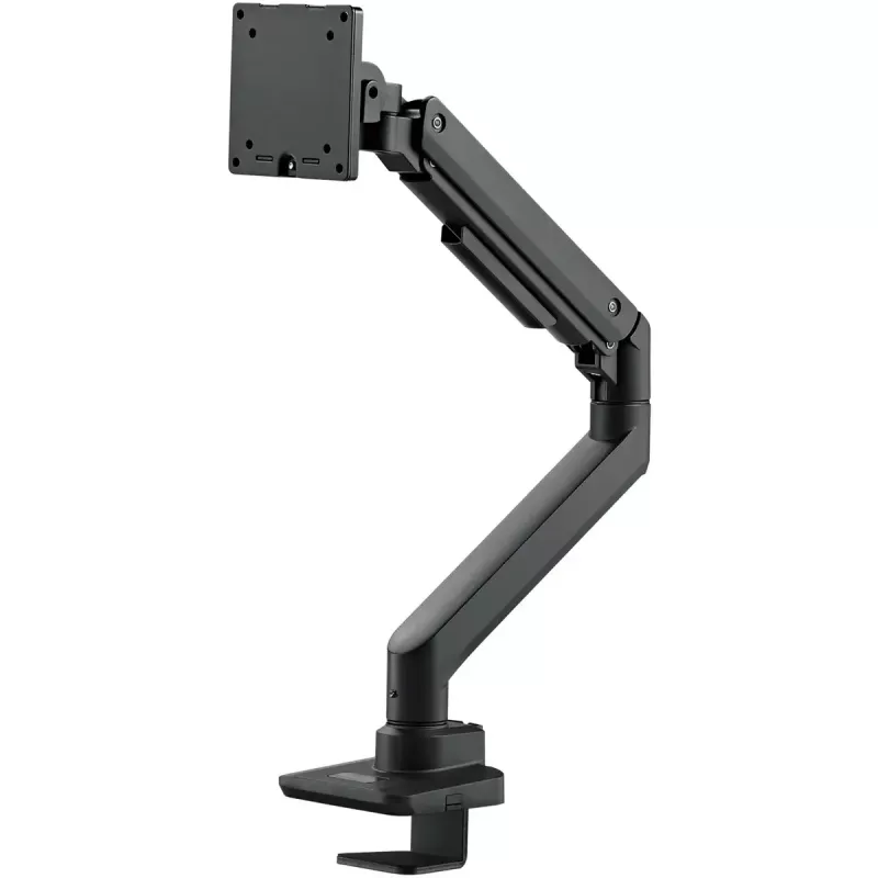 Suporte para monitor SILVERSTONE SST-ARM14B para monitores de 17–49 polegadas, preto, suporte ajustável para um ecrã