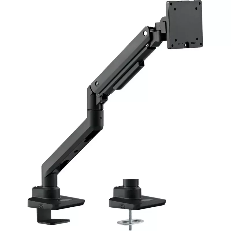 Suporte para monitor SILVERSTONE SST-ARM14B para monitores de 17–49 polegadas, preto, suporte ajustável para um ecrã