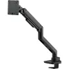 Suporte para monitor SILVERSTONE SST-ARM14B para monitores de 17–49 polegadas, preto, suporte ajustável para um ecrã