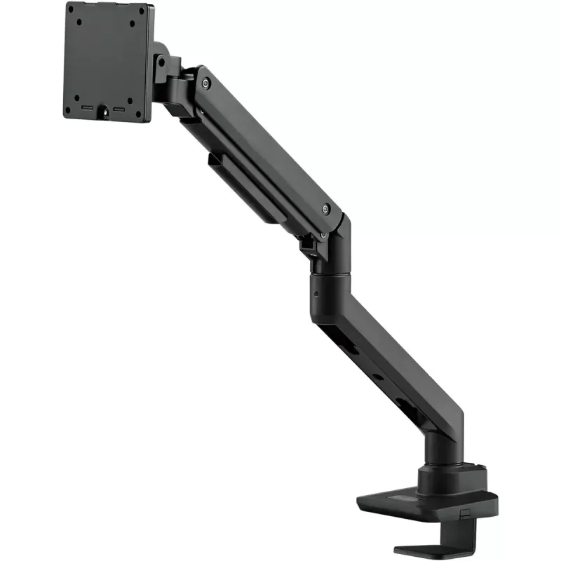 Suporte para monitor SILVERSTONE SST-ARM14B para monitores de 17–49 polegadas, preto, suporte ajustável para um ecrã