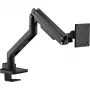 Suporte para monitor SILVERSTONE SST-ARM14B para monitores de 17–49 polegadas, preto, suporte ajustável para um ecrã