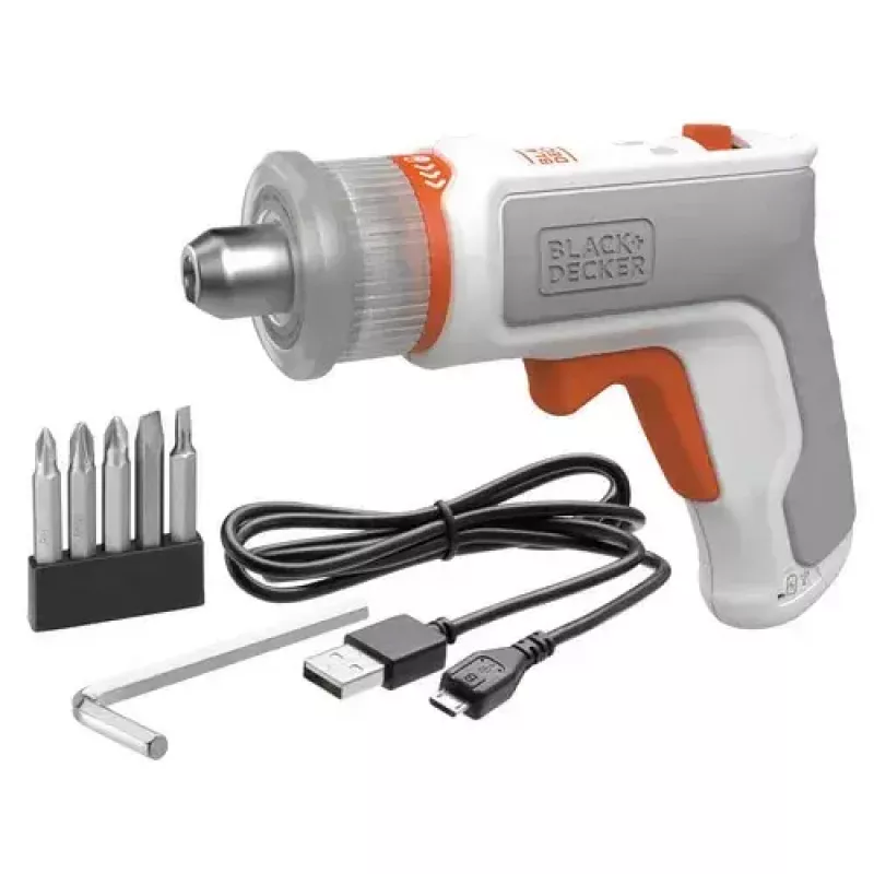 Parafusadeira a bateria Black & Decker BCRTA01, 180 rpm, 5,5 N⋅m, 3,6 V