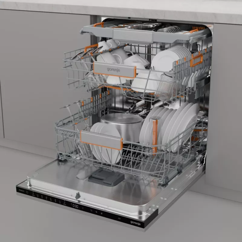 Gorenje G600 ULTRA16BWIFI totalmente integrável 16 conjuntos de louça