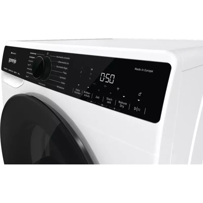 Máquina de secar roupa Gorenje DPNA93W bomba de calor, instalação livre, carregamento frontal, 9 kg, branco, classe energética C