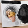 Máquina de secar roupa Gorenje DPNA93W bomba de calor, instalação livre, carregamento frontal, 9 kg, branco, classe energética C
