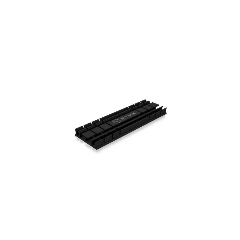 ICY BOX IB-M2HS-701 M.2 2280 SSD dissipador, passivo, alumínio, PC/PS5, preto