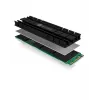 ICY BOX IB-M2HS-701 M.2 2280 SSD dissipador, passivo, alumínio, PC/PS5, preto